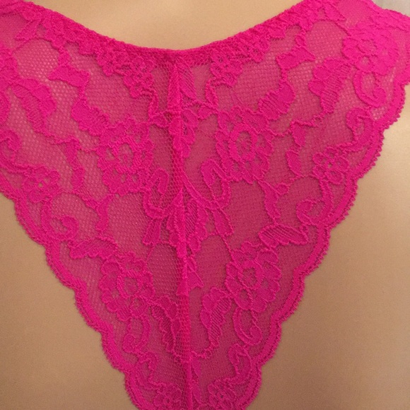 LAST TWO!! New VS Floral Lace Racerback Bralette - Picture 5 of 8